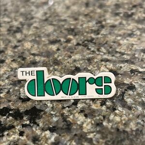 90’s The Doors collectible Punk Rock Logo Pin